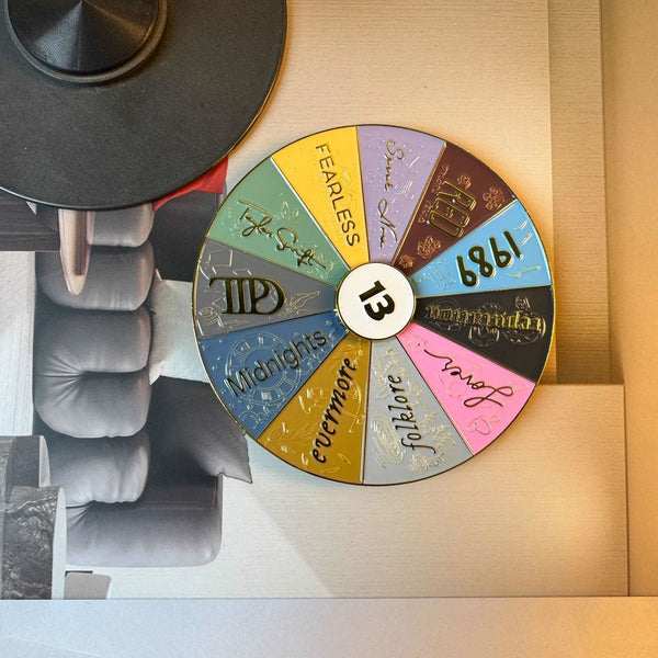 Taylor Swift Album Turntable – Rotatable Metal Fridge Magnet